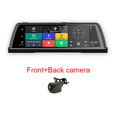 10-tolline 4G Android 4 kanaliga Sony Lens 1080P 32G auto-DVR Full Touch DVR 360° panoraam tagantvaade parkimisseire ADAS GPS armatuurlaud