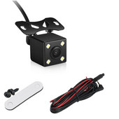 Cameră de vedere spate pentru mașină HD cu 5 pini Cameră video cu unghi larg de parcare cu unghi larg de 170 de grade, cu 4 LED, pentru vedere pe timp de noapte, pentru accesorii auto