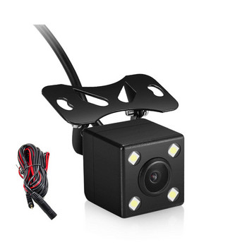 Κάμερα οπισθοπορείας αυτοκινήτου 5 ακίδων HD οπισθοπορείας 4LED Βιντεοκάμερα νυχτερινής όρασης Ευρυγώνια κάμερα στάθμευσης 170 μοιρών για αξεσουάρ αυτοκινήτου