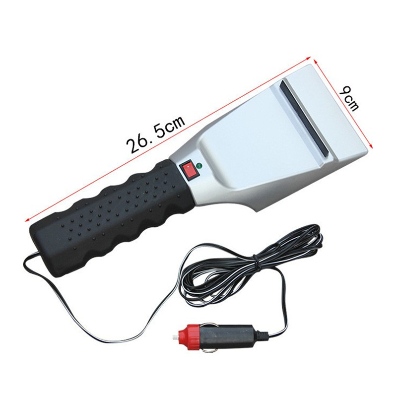 Auto jääkaabits soojendusega lumeeemaldus labidas esiklaas klaasi sulatamise eemaldamine talvine auto tööriist aknapuhastus autotarvikud