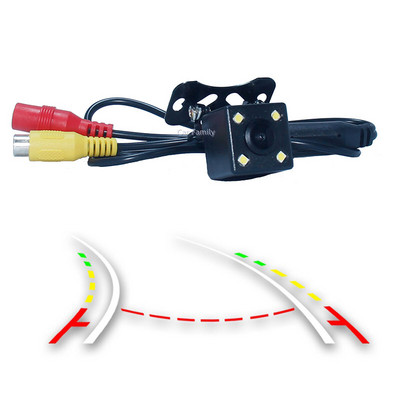 WEIVISION 360-kraadine dünaamilise trajektooriga liikumisjuhis parkimisjoon Tahavaatekaamera HD veekindel tagurpidi parkimisabi