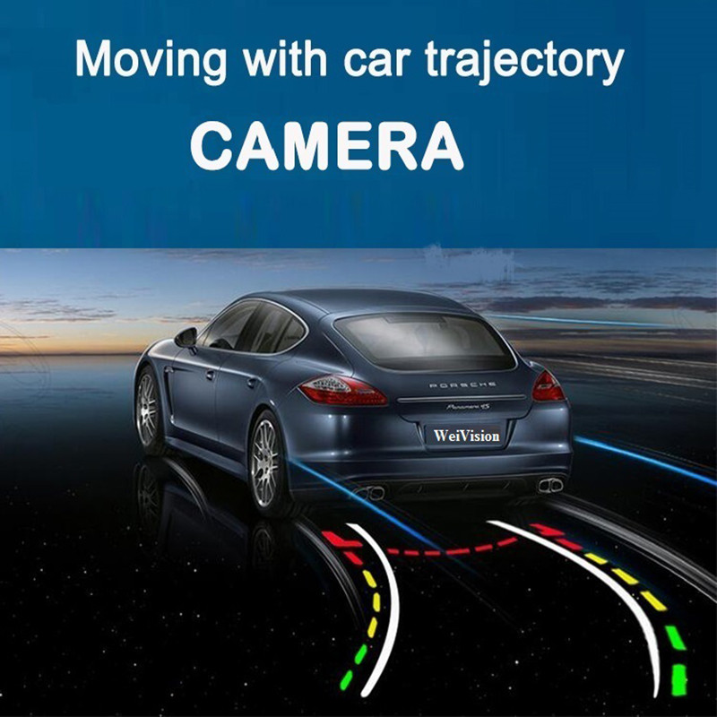 WEIVISION 360-kraadine dünaamilise trajektooriga liikumisjuhis parkimisjoon Tahavaatekaamera HD veekindel tagurpidi parkimisabi