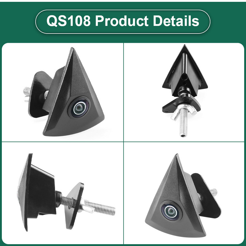 Greenyi AHD 170 grade 1080P Fisheye Lens CCD Vedere frontală înainte Logo Camera pentru VW Passat Golf/ Polo/Tiguan/Jetta Polar