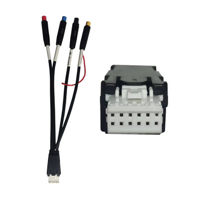 12pin plug for 360 panoramic Android radio system，Suitable for Android multimedia models with built-in 360°VIEW APP