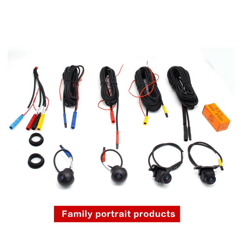 Cameră panoramică 360° AHD 1080P Spate / Față / Stânga / Dreapta Accesorii panoramice 360 pentru Radio Android auto Android 10 și 2+32G