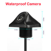 Kamera za stražnji pogled za novi automobil iz 2021., univerzalna kamera za noćno gledanje, pomoćna kamera za parkiranje, vodootporna kamera za vožnju unatrag, 170° širokokutna HD slika u boji