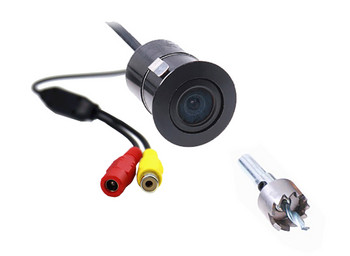 180 deg Υψηλής ποιότητας fisheye view Κάμερα αυτοκινήτου CCD HD Αυτόματο DVD GPS Βοήθημα στάθμευσης εμπρός / πίσω όψη καθολικής κάμερας δυναμική κάμερα