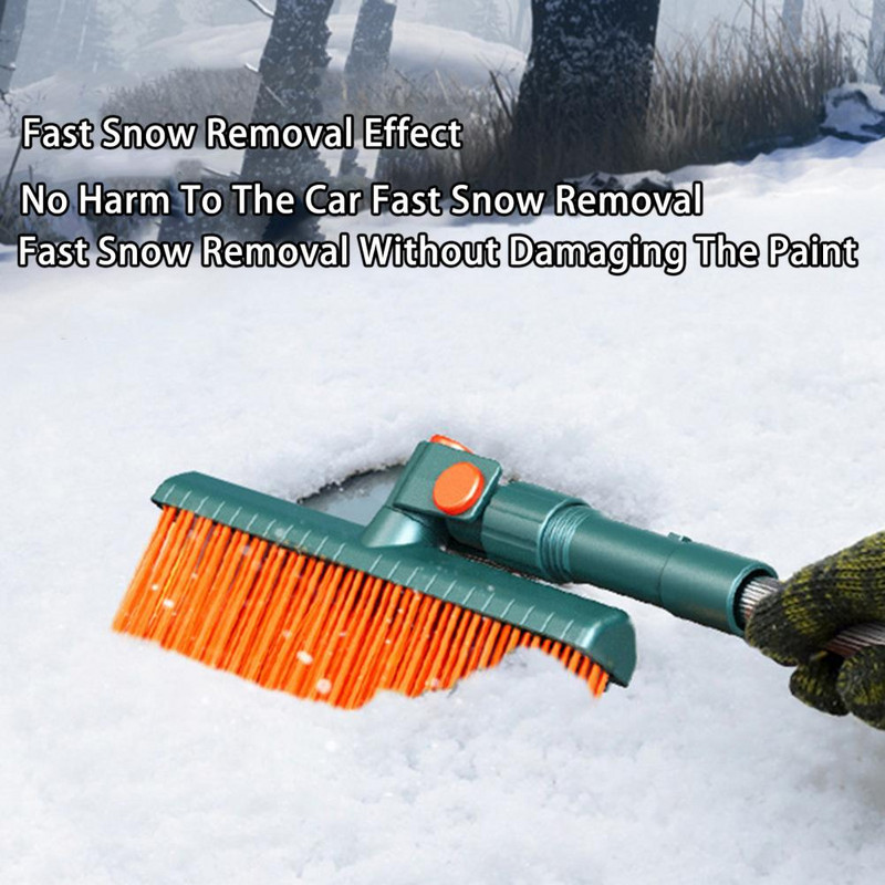 Lumelabidas Kasulik tööjõudu säästev teleskoop mootorsõidukite akende lumepuhastustööriist koduseks auto lumelabida lumehari