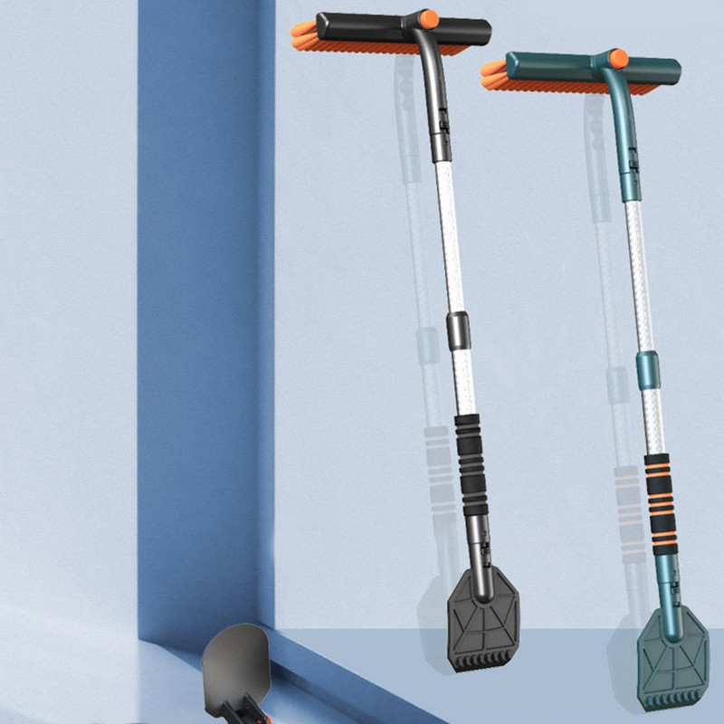 Lumelabidas Kasulik tööjõudu säästev teleskoop mootorsõidukite akende lumepuhastustööriist koduseks auto lumelabida lumehari