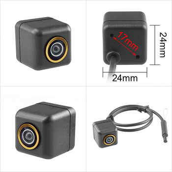 Ειδική αντικατάσταση εφεδρικής κάμερας οπισθοπορείας 5 pin HD AHD 1080P 170° Fisheye φακός οπισθοπορείας για Διακόπτης λαβής λογότυπου εμβλήματος σήματος VW