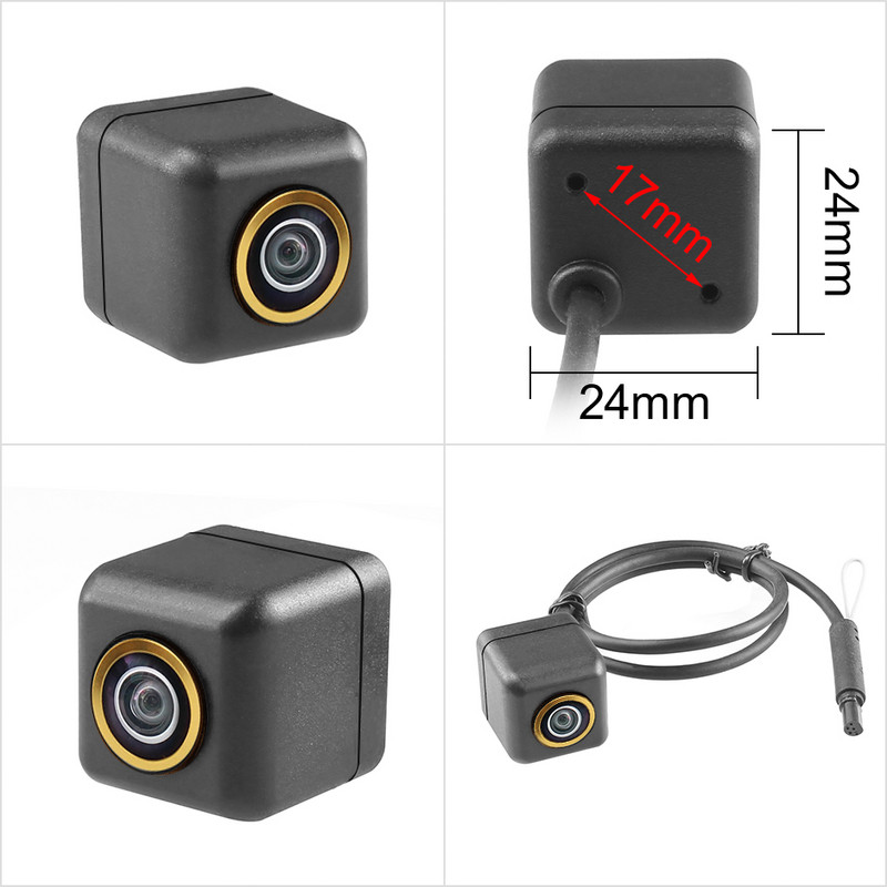 Ειδική αντικατάσταση εφεδρικής κάμερας οπισθοπορείας 5 pin HD AHD 1080P 170° Fisheye φακός οπισθοπορείας για Διακόπτης λαβής λογότυπου εμβλήματος σήματος VW