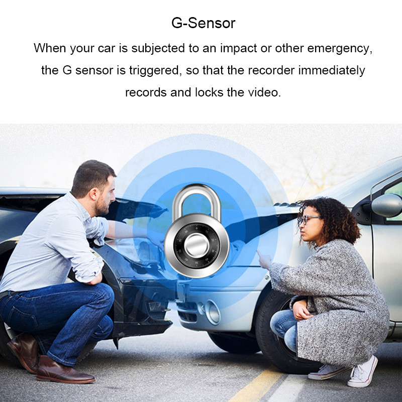 Anfilite 4.0" Κάμερα Dvr αυτοκινήτου Full HD 1080P Dash Cam Auto Registrator με διπλό φακό νυχτερινή όραση με κάμερα οπισθοπορείας εγγραφής βίντεο