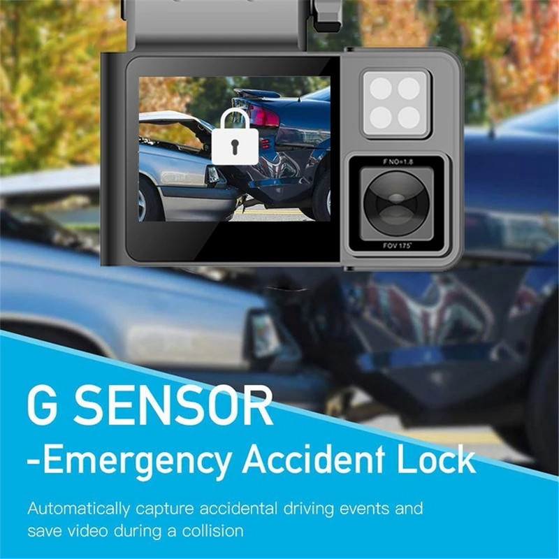 2K DVR auto Dual 1080P Dash Cam Novatek 96675 Video Recorder WIFI Registrar Cameră cu infraroșu cu viziune nocturnă Monitorizare parcare 24 de ore