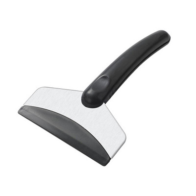 Pārnēsājami daudzfunkcionāli nerūsējošā tērauda automašīnu lāpstas instrumenti Ledus vējstikla tīrīšana, noņemšana, skrāpis stikla sarma ziema Ca S6M4