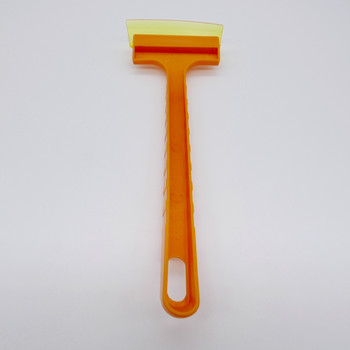 VOTEX Универсална лопата за почистване на каросерии и прозорци със сняг вода, жълта, 28 см, 1 бр.