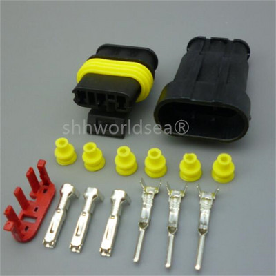 shhworldsea 1.5 komplekt 1/2/3/4/5/6 kontaktiga, isane veekindel elektrijuhtme kaabel auto pistik auto pistik