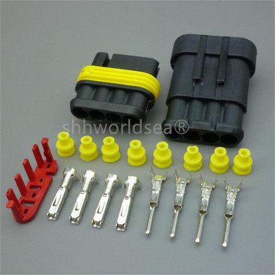 shhworldsea 1.5 komplekt 1/2/3/4/5/6 kontaktiga, isane veekindel elektrijuhtme kaabel auto pistik auto pistik