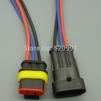 shhworldsea 1.5 komplekt 1/2/3/4/5/6 kontaktiga, isane veekindel elektrijuhtme kaabel auto pistik auto pistik