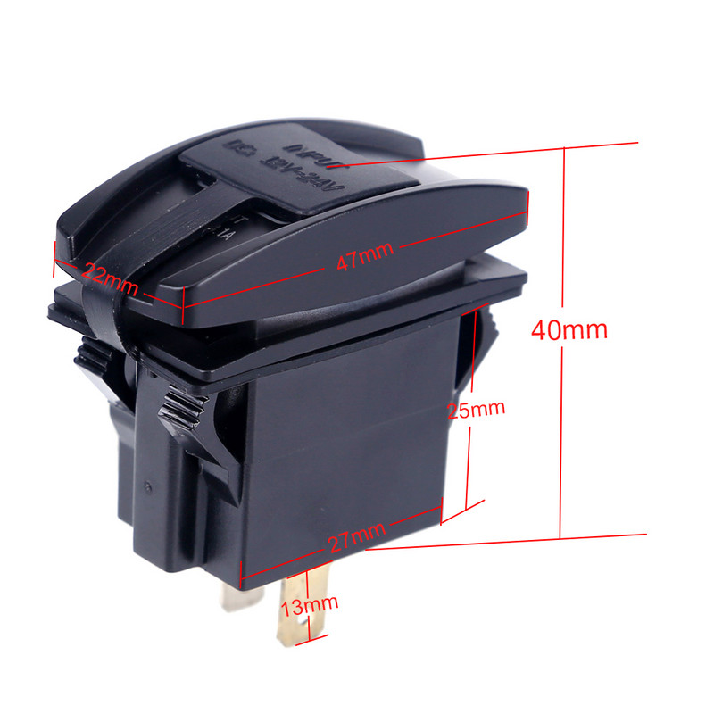 Încărcător de mașină universal dublu USB 12v Nou 3.1A 4.2A 2 porturi Adaptor mini încărcător auto pentru mașină motocicletă rezistent la apă pentru telefon