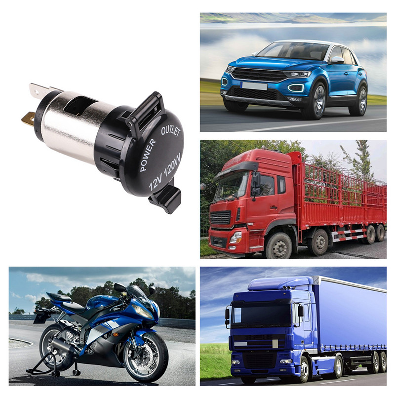 12 V auto sigaretisüütaja pesa 120 W sigaretisüütaja toitepistik sigaretisüütaja pesa asendus sigaretisüütaja pesa Moto