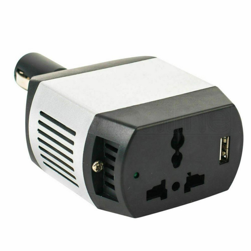 Nuo 12V/24V iki 220v Automobilinis mobilusis maitinimo keitiklio adapteris USB automobilinis maitinimo keitiklis įkroviklis, naudojamas visiems mobiliesiems telefonams universalus