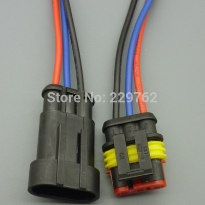 Shhworldsea Auto vezeték csatlakozó 1 2 3 4 5 6 Út 1P 2P 3P 4P 5P autós csatlakozó dugós vízálló elektromos csatlakozó dugó