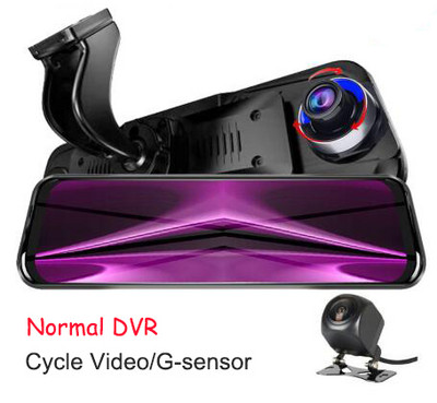 Anstar 10'' 4G Rearview Mirror Car DVR 1080P Εγγραφή βίντεο Dash Cam Dual Lens ADAS GPS Navigation Auto Registrar Camera