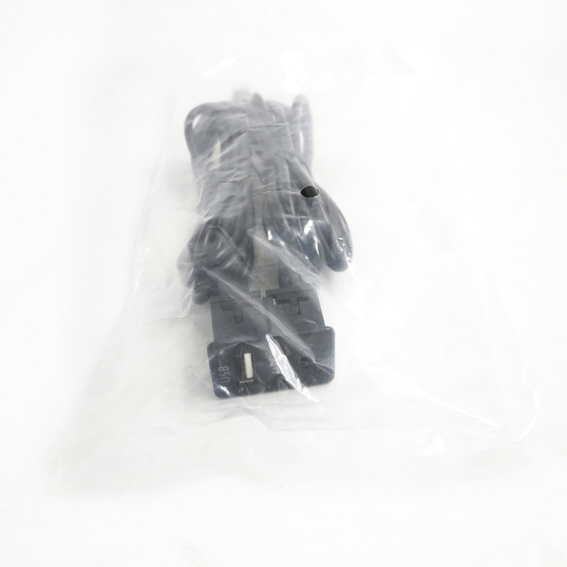 Biurlink 100CM bord de bord pentru mașină, panou cu port USB, Adaptor cablu prelungitor USB AUX de 3,5 mm pentru barcă pentru Volkswagen Toyota