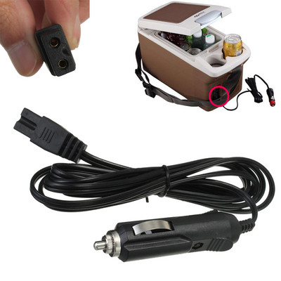 Κατάλληλο για όλα τα Car Cooler Box Mini Fridge Cable DC 12V Car Mini Fridge 2 pin Connection Καλώδιο καλωδίου βύσμα