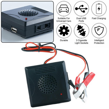 Слънчев инвертор с чиста синусоида Мощност 180W DC 12V AC 220V Автомобилен USB инвертор за зареждане на мобилен телефон Converte Frequency Converter