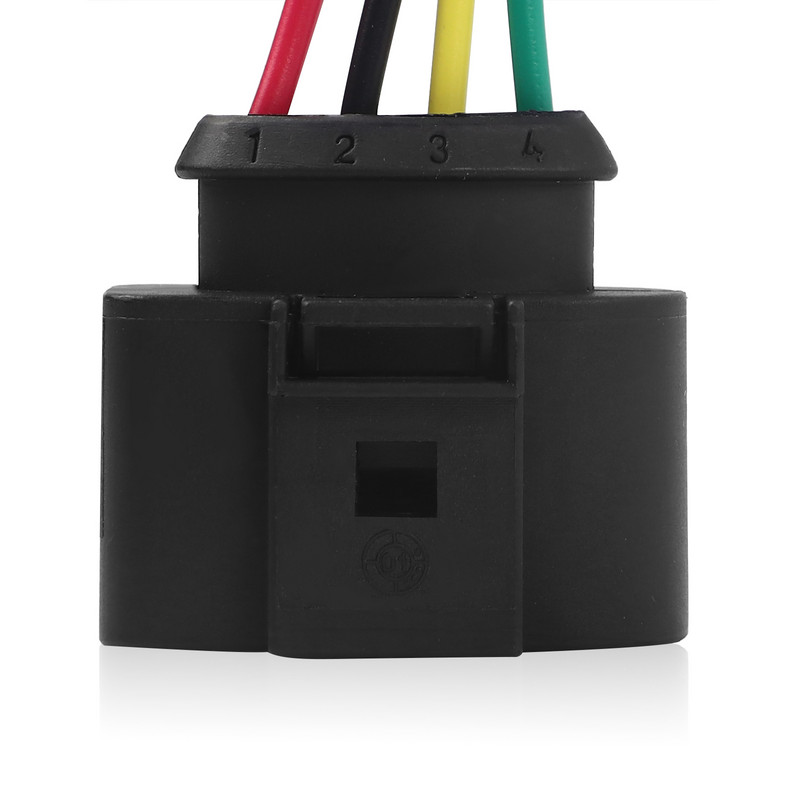 4x uždegimo ritės jungties laido kištukas, skirtas VW Passat Jetta Golf Beetle Tiguan Audi A3 A4 A5 A6 A8 Q5 Q7 R8 S4 TT 1J0973724