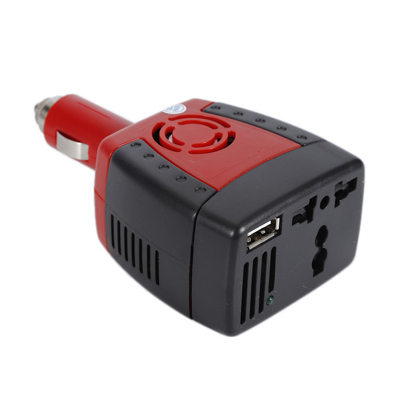 Invertoare de putere auto 150W DC12V la AC220V cu porturi USB 2.1/1.5A Splitter încărcător Accesorii electronice auto Dropshipping
