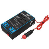 24 V katkematu 12 V–220 V invertermuundur alalisvoolu port 220 V auto vahelduvvoolu muundur / topelt 2,4 A 12 V 110 V USB toega ja LCD G4E1