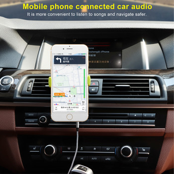 1m Υποδοχή καλωδίου Aux 3,5 mm Καλώδιο ήχου 3,5 mm Καλώδιο ηχείων 3,5 mm Κορδόνι Aux αυτοκινήτου για JBL Ακουστικά iphone Samsung AUX