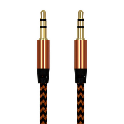 1 m lisakaabli pesa 3,5 mm helikaabel 3,5 mm pesa kõlari kaabel isane auto lisajuhe JBL kõrvaklappide iphone jaoks Samsung AUX juhe