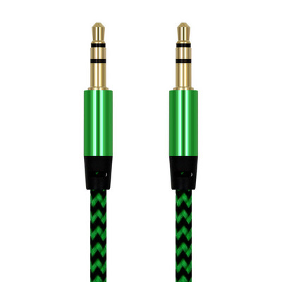 1 m lisakaabli pesa 3,5 mm helikaabel 3,5 mm pesa kõlari kaabel isane auto lisajuhe JBL kõrvaklappide iphone jaoks Samsung AUX juhe