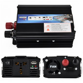 Puhas siinuslaine automaatne inverter 12v kuni 220v 500w inverter, suure võimsusega suure konversiooniga automaatne trafoadapter autotarvikud