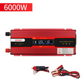 12V 220V Power Inverter 3000W 4000W 6000W Car Inversor Solar Inverter Μετατροπέας τροφοδοσίας με φορτιστή Οθόνη LCD Τάση
