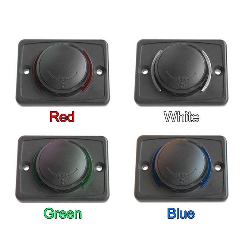 5V 3.1A Încărcător USB dublu Adaptor priză de alimentare Montare pe panou de încărcare rapidă pentru motocicletă, mașină, barcă, ATV, UTV, rulote