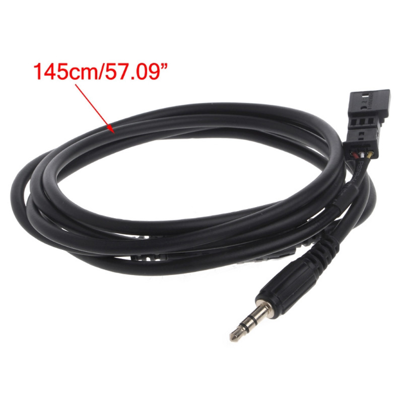 Cablu de interfață radio Adaptor AUX jack de 3,5 mm cu 3 pini pentru BMW BM54 E39 E46 E53 X5