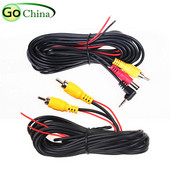 Cablu video iaotuGo 6M 2.5mm Jack/RCA pentru navigator GPS, cablu video 6M 4 pini pentru recorder DVR auto Cablu prelungitor video 4 pini