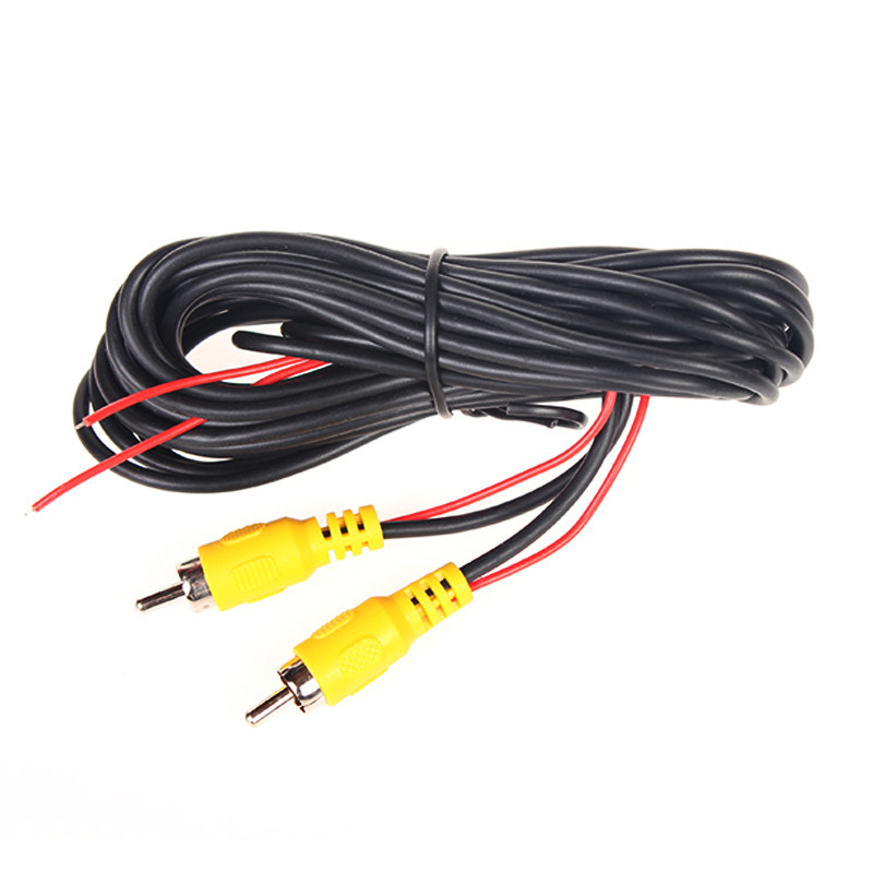 Cablu video iaotuGo 6M 2.5mm Jack/RCA pentru navigator GPS, cablu video 6M 4 pini pentru recorder DVR auto Cablu prelungitor video 4 pini