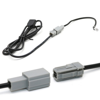 Car Aux Audio Media Data Wire USB Adapter 4 PIN щепсел Кабел за Subaru за Honda за Toyata за Mazda Радио CD Android навигация
