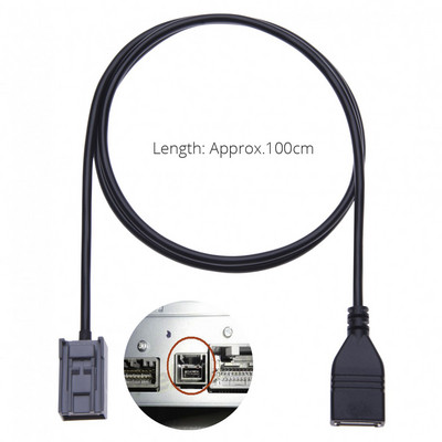 Auto Aux Audio Media Data Wire USB Adapter 4 PIN kabel za utikač za Subaru za Hondu za Toyatu za Mazdu Radio CD Android Navigacija