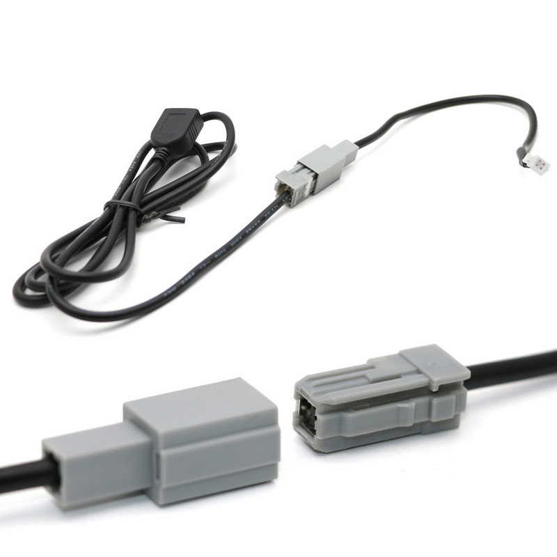 Auto Aux Audio Media Data Wire USB Adapter 4 PIN kabel za utikač za Subaru za Hondu za Toyatu za Mazdu Radio CD Android Navigacija