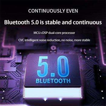 Автомобилен Bluetooth 5.0 FM трансмитер Безжичен хендсфри аудио приемник MP3 плейър Type-c Двойно USB бързо зарядно устройство Автомобилни аксесоари