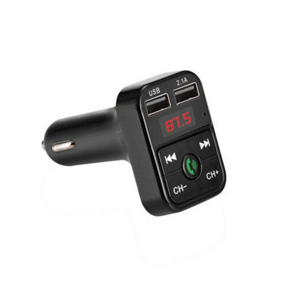 Transmițător FM Bluetooth Modulator Aux Audio Dual USB Încărcător rapid pentru mașină Apelare Mâini libere Bluetooth Kit auto Radio auto MP3 Player