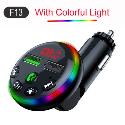 JINSERTA Bluetooth 5.0 FM-saatja autokomplekt MP3-modulaator-mängija juhtmevaba vabakäe helivastuvõtja kahekordne USB-kiirlaadija 3.1A