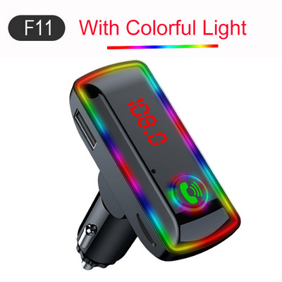 JINSERTA Bluetooth 5.0 FM-saatja autokomplekt MP3-modulaator-mängija juhtmevaba vabakäe helivastuvõtja kahekordne USB-kiirlaadija 3.1A