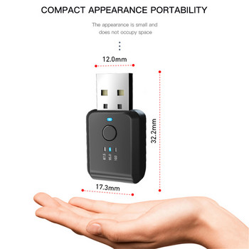 FM01 USB кола Bluetooth 5.1 Fm предавател Приемник Хендсфри разговор Мини USB захранване Комплект за кола Автоматично безжично аудио за кола Fm радио